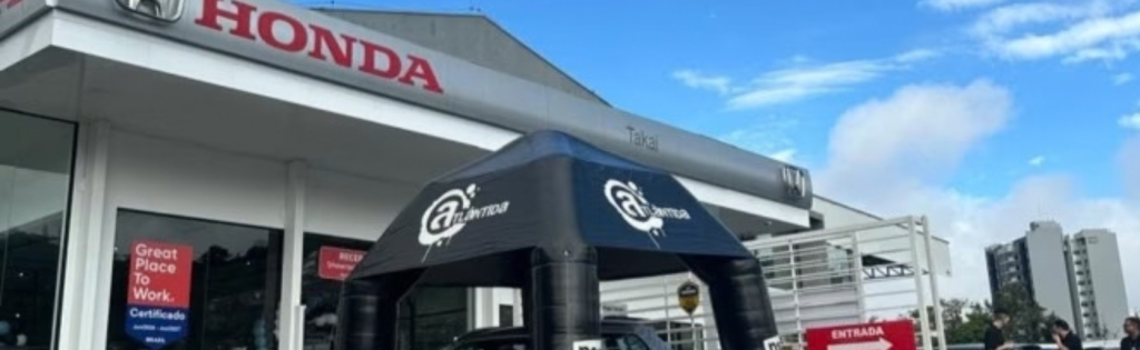 Honda Takai vende 124 carros em ação com Blitz Atlântida